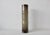 Scandinavian Style Handcrafted Modern Faux Bamboo Gray Glass Vase For Sale - Image 10 of 14