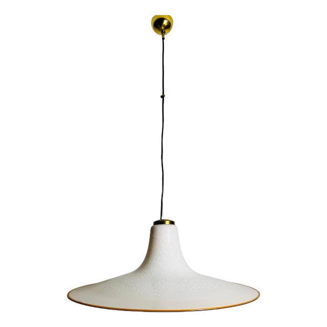Mid-Century Murano Glass Pendant Lamp, 1960s, Italy For Sale
