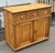 Early 20th Century Pine Two Door Three Drawer Dresser Base For Sale - Image 5 of 15