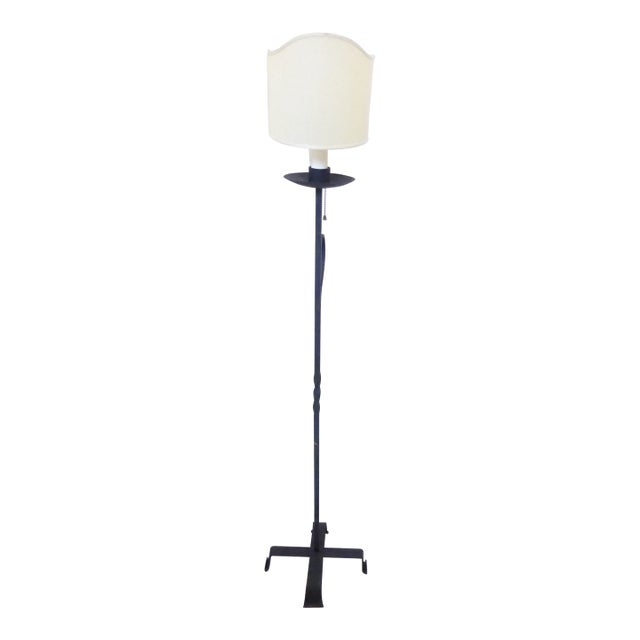 Vintage Iron Floor Lamp For Sale
