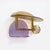 2000 - 2009 Architectural Sculptural Murano Glass and Brass Wall Sconces, Italy, 2000s, Set of 2 For Sale - Image 5 of 10