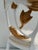1980s Set of Four Hollywood Regency Carved Lotus Chairs For Sale - Image 11 of 12