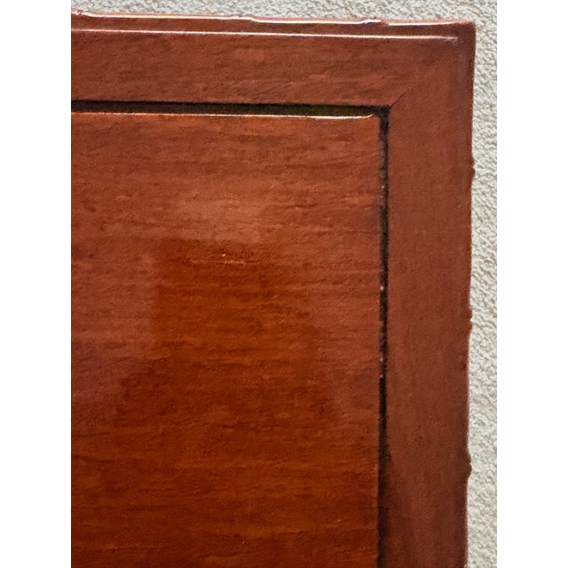 Petite Chinese Chippendale Hardwood Faux Bamboo Drinks Table For Sale - Image 9 of 15