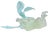1990s Daum French Green Crystal Angel For Sale - Image 5 of 5
