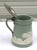 Light Green 19th Century English Brownhills Hunting Scene Jasperware Jug With Pewter Lid For Sale - Image 8 of 13