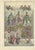 Ferrario, Chinese Gods Confucius, Lanzu and Fe Costumes, 1815, Print For Sale