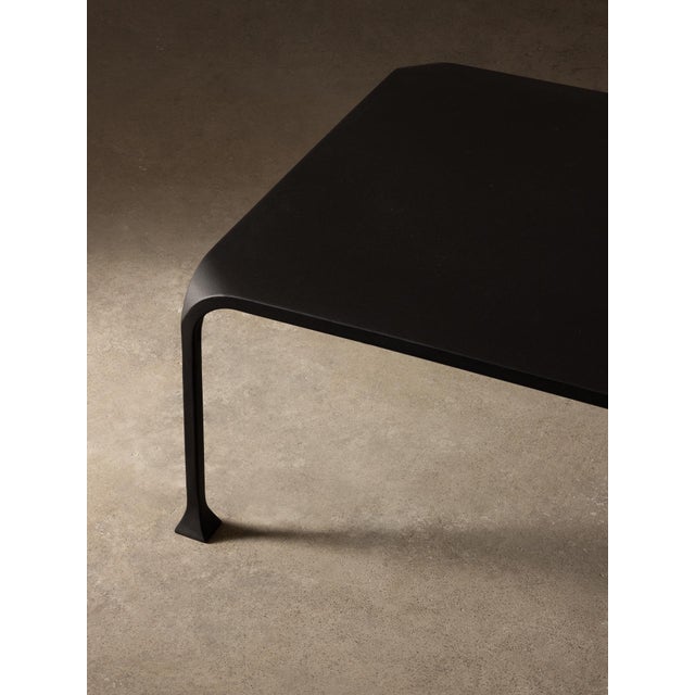 Contemporary Allegra Powder Coated Coffee Table For Sale - Image 3 of 5