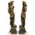 Gold Pair of Cornucopia Sculptures, 1800s, Gold Leaf and Pinus Cembra For Sale - Image 8 of 12
