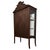 Antique English Inlaid Mahogany Display Cabinet For Sale - Image 10 of 12