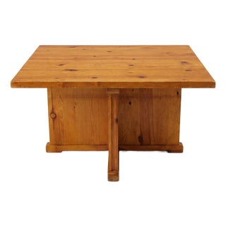 Square Rationalist Table, 1960s For Sale