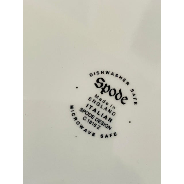 Spode Spode Blue Italian Dinner Plates. Set of 6 For Sale - Image 4 of 4