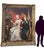 C Hermelein, Portrait of Princess Elisabeth of Prussia and Her Sons, 19th Century, Oil on Canvas For Sale - Image 8 of 18