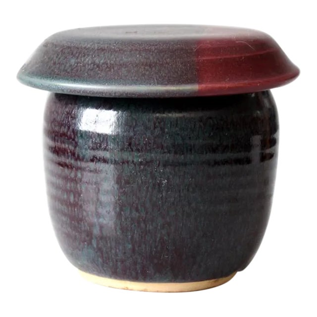 Vintage Studio Pottery Jar For Sale