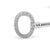 Early 21st Century Tiffany & Co. Keys Wire 18k White Gold 0.20ctw Pave Diamond Cuff Bangle Bracelet For Sale - Image 5 of 9