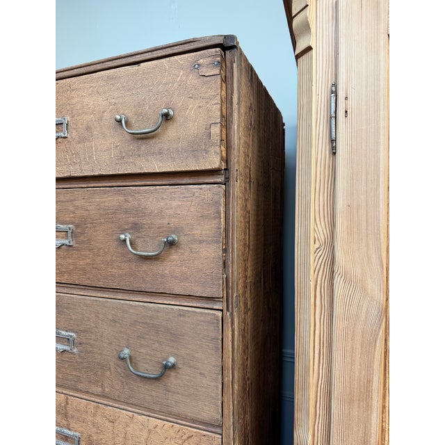 Large Vintage Cabinet with Drawers, 1940s For Sale - Image 14 of 18