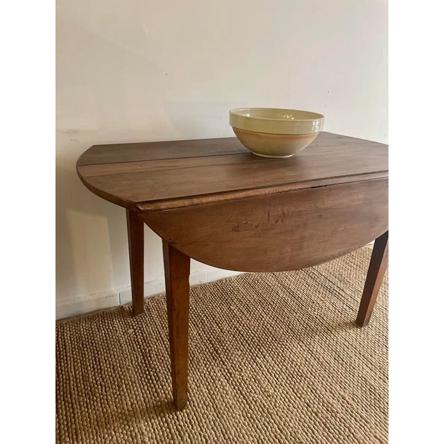Brown Antique French Folding Dining Table For Sale - Image 8 of 11