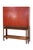 A striking and highly functional Mid-Century Modern bar cabinet dating to July 1966, as documented by the original...