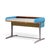 Brown George Nelson for Herman Miller Action Office Mid Century Rolltop Desk For Sale - Image 8 of 16