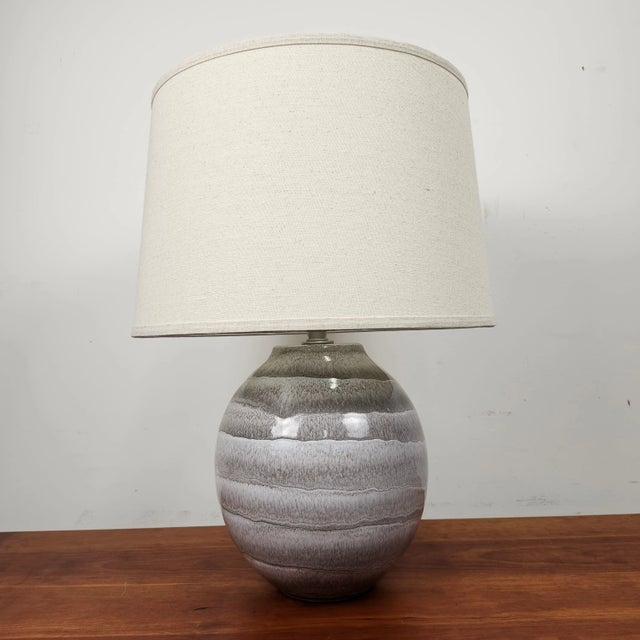 Mid-Century Modern 1960s Glossy Ball Form Design Technics Lamp by Lee Rosen For Sale - Image 3 of 6
