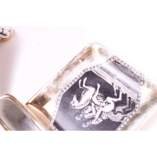 1950s Piero Fornesetti "Equestrian" Ashtrays - A Pair For Sale - Image 5 of 13