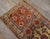 1875s Navy Geometric Antique E. Anatolian Kurdish Runner Carpet 3' 6" X 12' 9" Knotted Wool Rug For Sale - Image 10 of 12