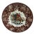 Period 1930s Wood & Sons Alpine Ironstone Fox Hunt Themed Plate For Sale