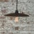 Vintage Industrial Rust Iron Pendant Lamp For Sale - Image 4 of 6