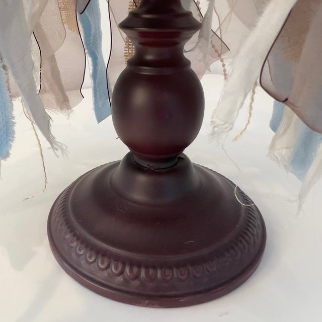 Antique Style Victorian Rustic Dress Form Mannequin Metal Wrought Iron Shabby Chic For Sale - Image 4 of 16
