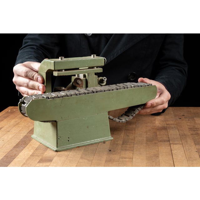 Vintage (possibly) German industrial salesman sample. This piece, from an unknown manufacturer, is a scale model version...