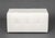 Modern J. Robert Scott White Leather Upholstered Bench For Sale - Image 3 of 8