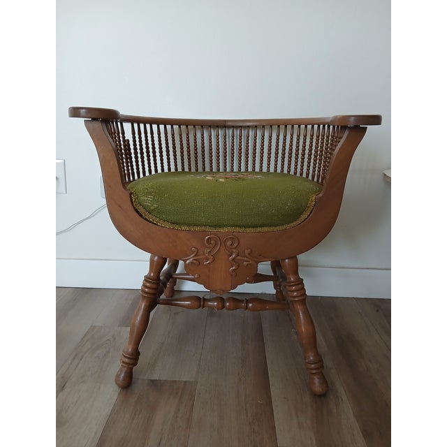 Gustavian (Swedish) Vintage Chair From Sweden 1950's For Sale - Image 3 of 5