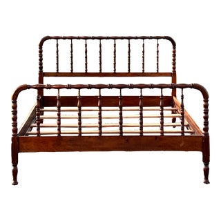 Vintage 1950’s Jenny Lind Style Bed - Full Size For Sale