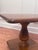Wood Vintage Ethan Allen Classic Neoclassical Solid Maple & Live Birch Square Pedestal Side Table For Sale - Image 7 of 12