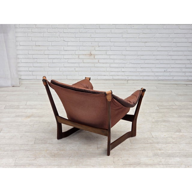 Norwegian Trega Lounge Chair by Tormod Alnaes, 1970s For Sale - Image 14 of 18