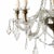 20th Century Chandelier in Crystal, Glass, and Metal For Sale - Image 3 of 6