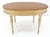 Wood French Gold Gilt Fine Carved 48" Walnut Oval Top Dining Center Table Stunning! For Sale - Image 7 of 14