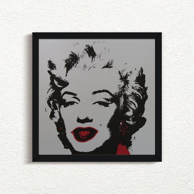 Sunday B. Morning (Andy Warhol), Golden Marilyn 36 Unframed: 91 x 91 cm (36 x 36 in) Framed: 99 x 99 cm (38.97 x 38.97 in)...