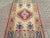 Mid-Century Modern Mid 20th Century Mid 20th Century Small Aesthetic Boho Handmade Kilim Vintage Area Rug For Sale - Image 3 of 11
