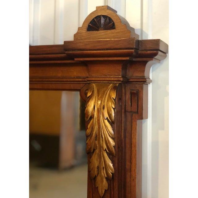 Mid Nineteenth Century antique oak sideboard. This impressive piece was made by the cabinet shop of James Lamb in...