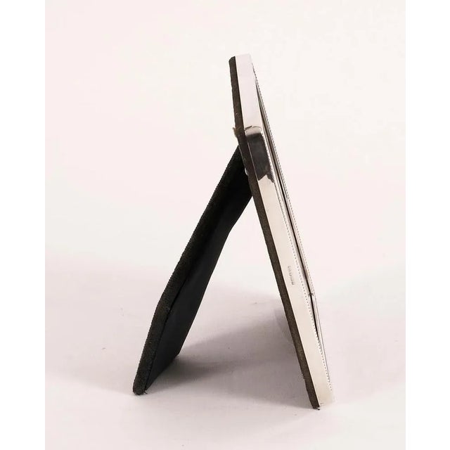 1990s Vintage Sterling Silver Photo Frame from RBB Sheffield, 1990 For Sale - Image 5 of 10