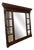 Antique French Oak Wall Mirrorin Bevelled Glass Wall Frame For Sale