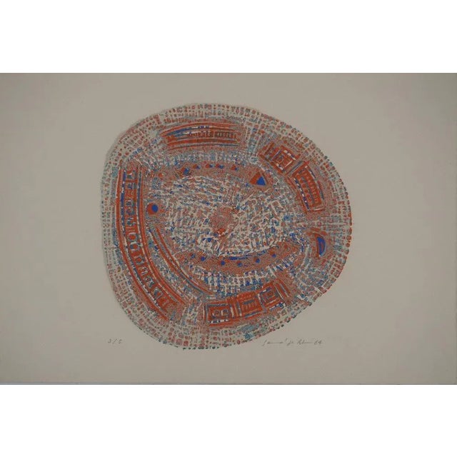 Seund Ja Rhee, Circle of Life, Original Wood Engraving For Sale - Image 6 of 6