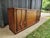 Broyhill Brasilia Mid Century Modern Walnut Triple Dresser Credenza | Sculptural Doors | Vintage 1960s For Sale In Baltimore - Image 6 of 16