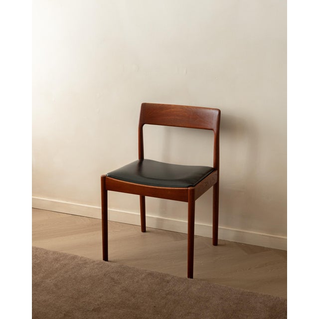 Danish Modern Teak Dining Chairs by Johannes Nørgaard, 1960s, Set of 5 For Sale - Image 10 of 18