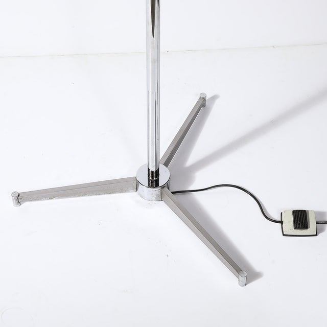 Mid-Century Modernist "Triennale" Floor Lamp by Gino Sarfartti for Arredoluce For Sale - Image 12 of 12