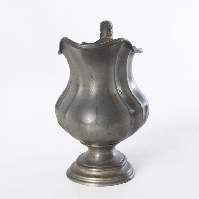 1830's Dixon & Son Pewter Coffee Pot, Creamer and Sugar For Sale - Image 12 of 18