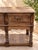 Large English Oak Console Table with Three Drawers, 1880s For Sale - Image 4 of 8