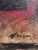 Striking original abstract painting by Houston-area artist Stanley T. Harris, dated to 1992. The work features a richly...