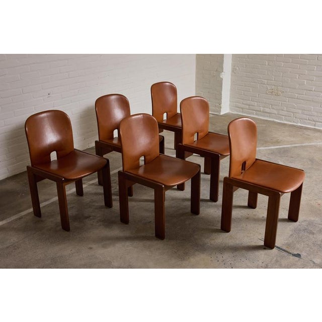 Model 121 Chairs by Afra & Tobia Scarpa for Cassina, 1965, Set of 6 For Sale - Image 12 of 12