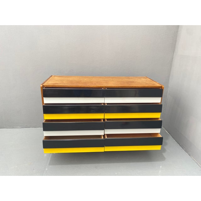 Mid-Century Chest of Drawers U-453 by Jiri Jiroutek for Interier Praha, Czechoslovakia, 1960s For Sale - Image 14 of 18